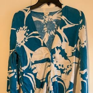 J. Crew Pattern Cardigan Sweater